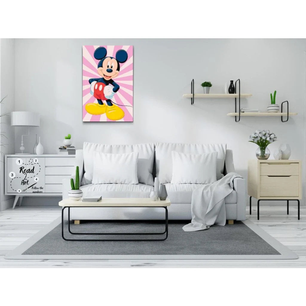 Mickey Mouse Diamond Painting Kit by Nordik Atelier