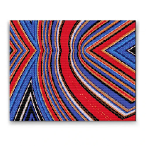 Abstract Colour Study Diamond Painting Kit by Nordik Atelier