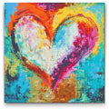 Heart Romantic Diamond Painting Kit by Nordik Atelier