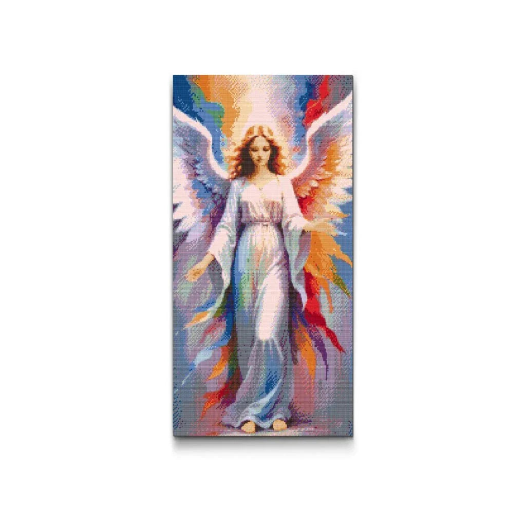 Rainbow Angel Diamond Painting Kit by Nordik Atelier