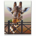 Giraffe Diamond Painting Kit by Nordik Atelier